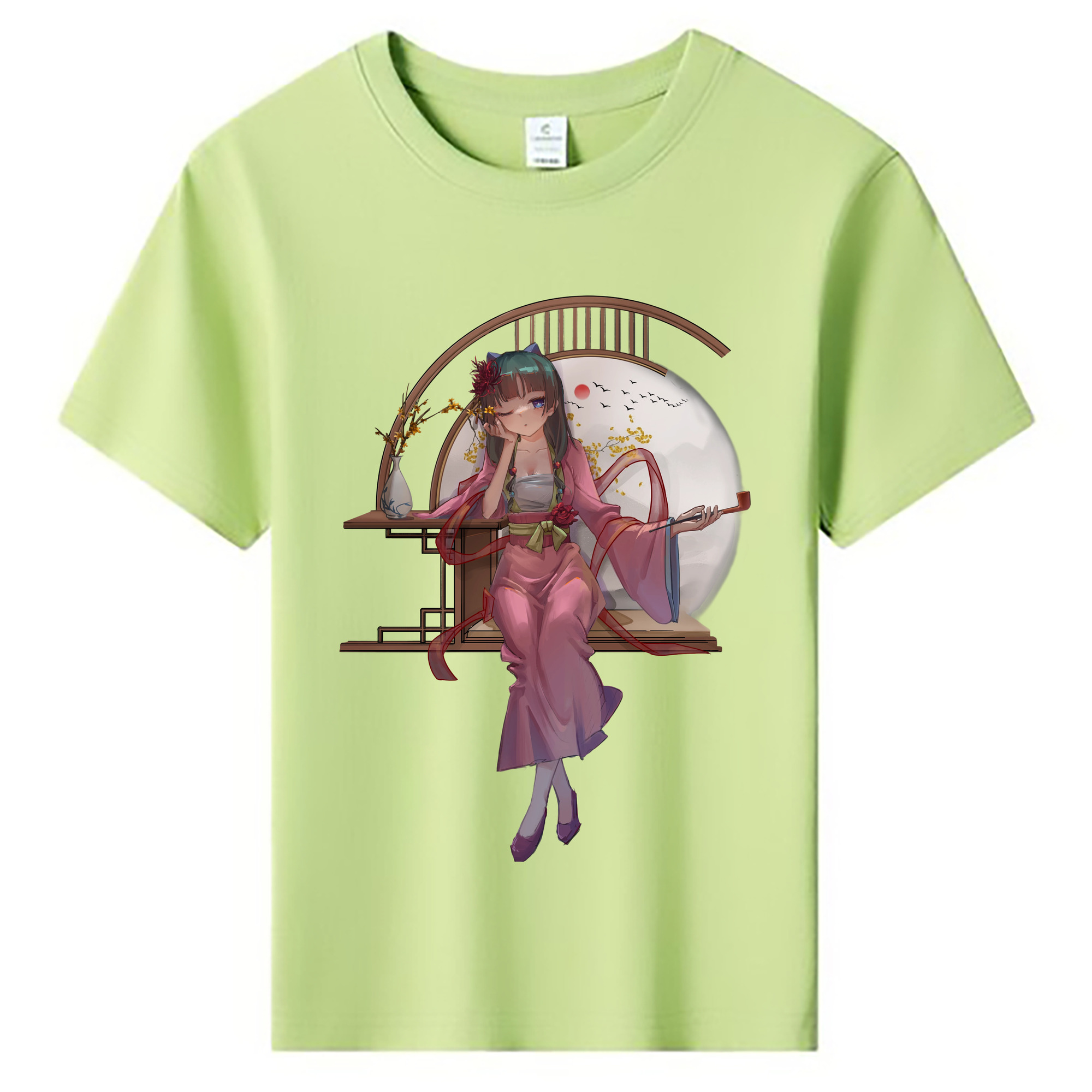 （画像用） 薬屋のひとりごと The Apothecary Diaries 綿100％キッズTシャツ（フロントプリント）
